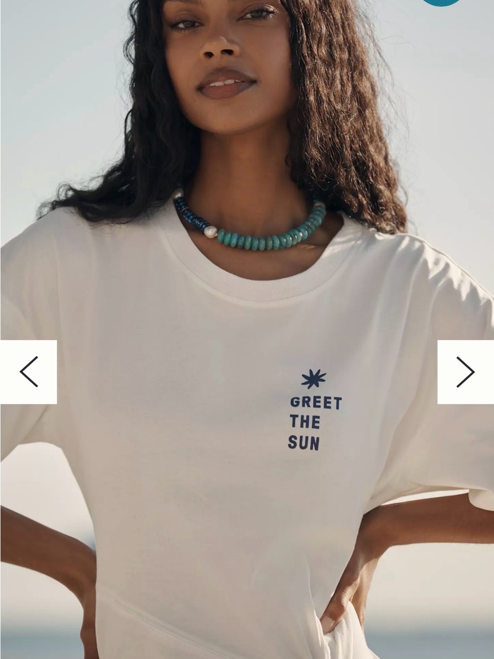 White 'Greet The Sun' Maxi Dress